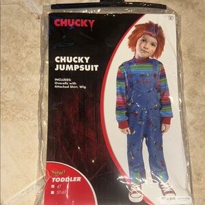 Spirit Chucky Jumpsuit Costume for Kids 4T